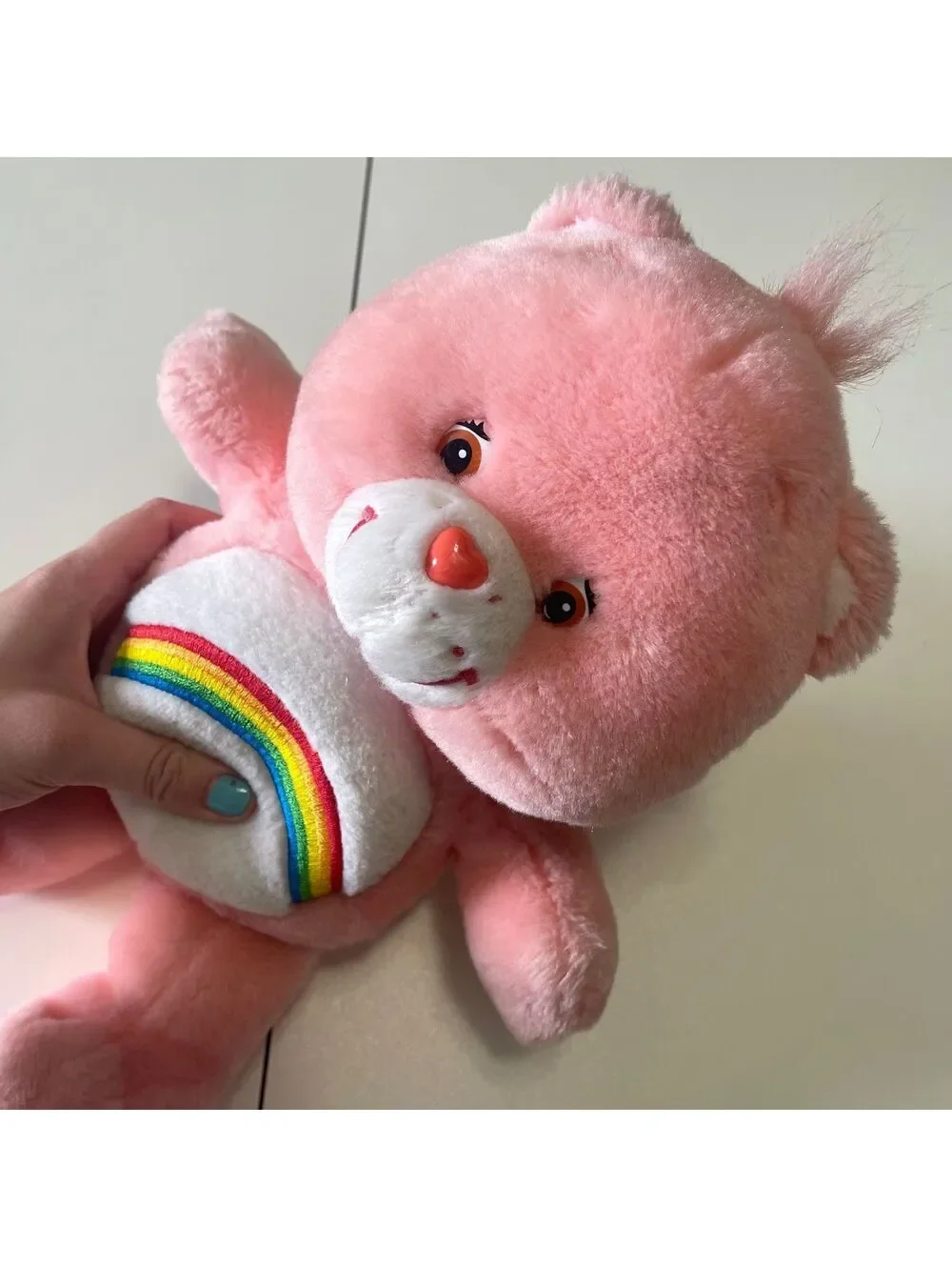 Vintage Care Bears 2003 Talking Cheer Bear Stuffed Animal Toy